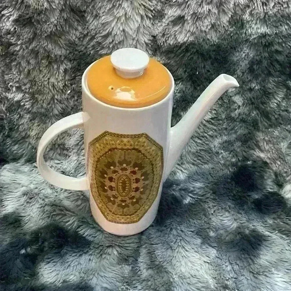 Royal Royal  Doulton Parquet - Coffee Pot / Hot Water Jug - Picture 12 of 16